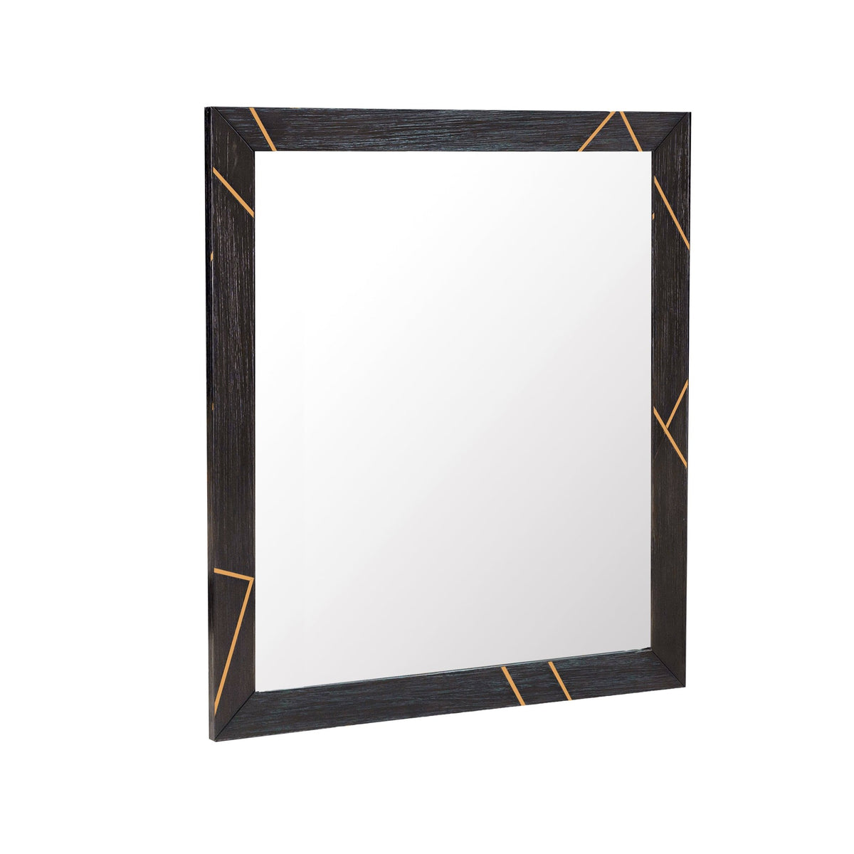 Wood & Metal Inlay Mirror Mirrors| Hooker