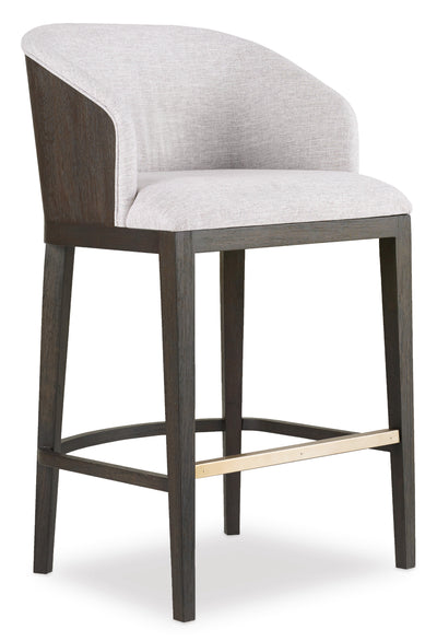 Upholstered Bar Stool - Al Rugaib Furniture (4688741302368)