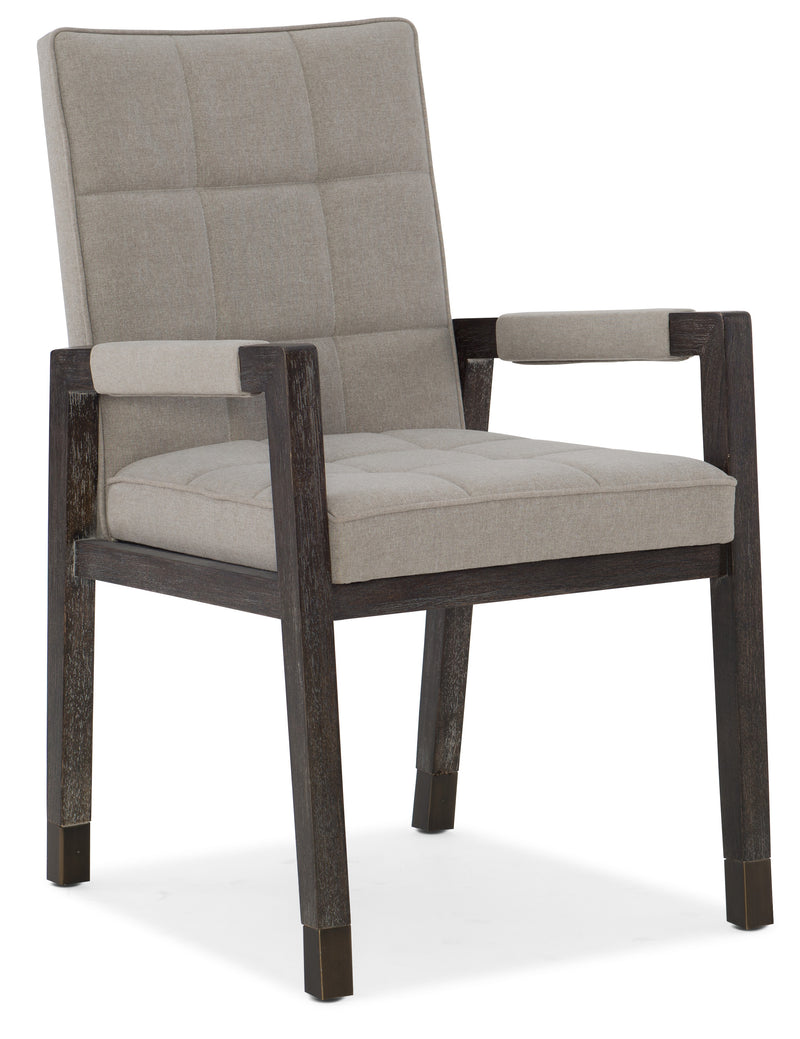 Cupertino Upholstered Arm Chair - 2 per carton/price ea - Al Rugaib Furniture (4688805789792)