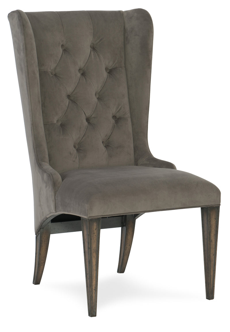 Upholstered Host Chair - 2 per carton/price ea - Al Rugaib Furniture (4688741924960)