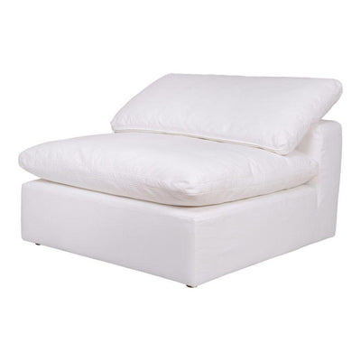 Clay Slipper Chair Livesmart Fabric Cream - Al Rugaib Furniture (4583205372000)