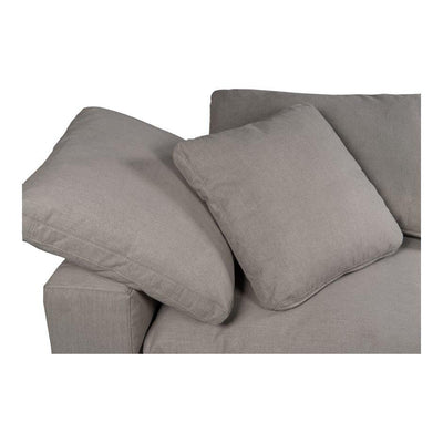 Terra Condo Corner Chair Livesmart Fabric Light Grey - Al Rugaib Furniture (4583241580640)