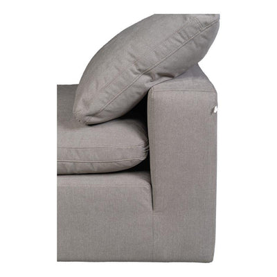 Terra Condo Armless Chair Livesmart Fabric Light Grey - Al Rugaib Furniture (4583274053728)