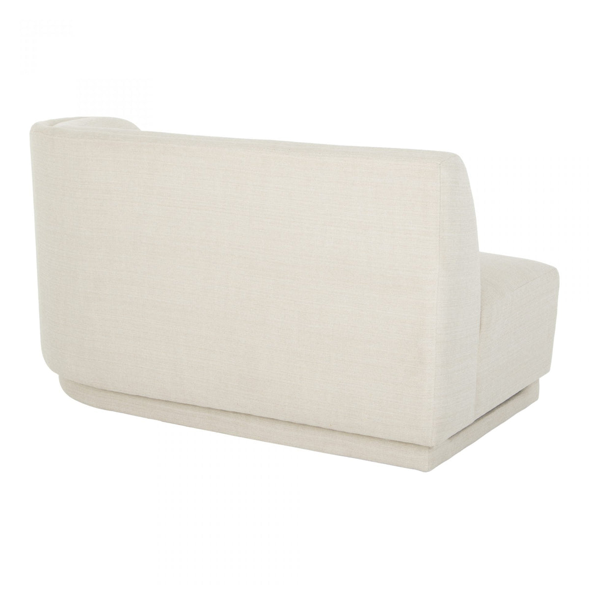 Yoon 2 Seat Sofa Right Sweet Cream Sofas & Loveseats| Moe's Home