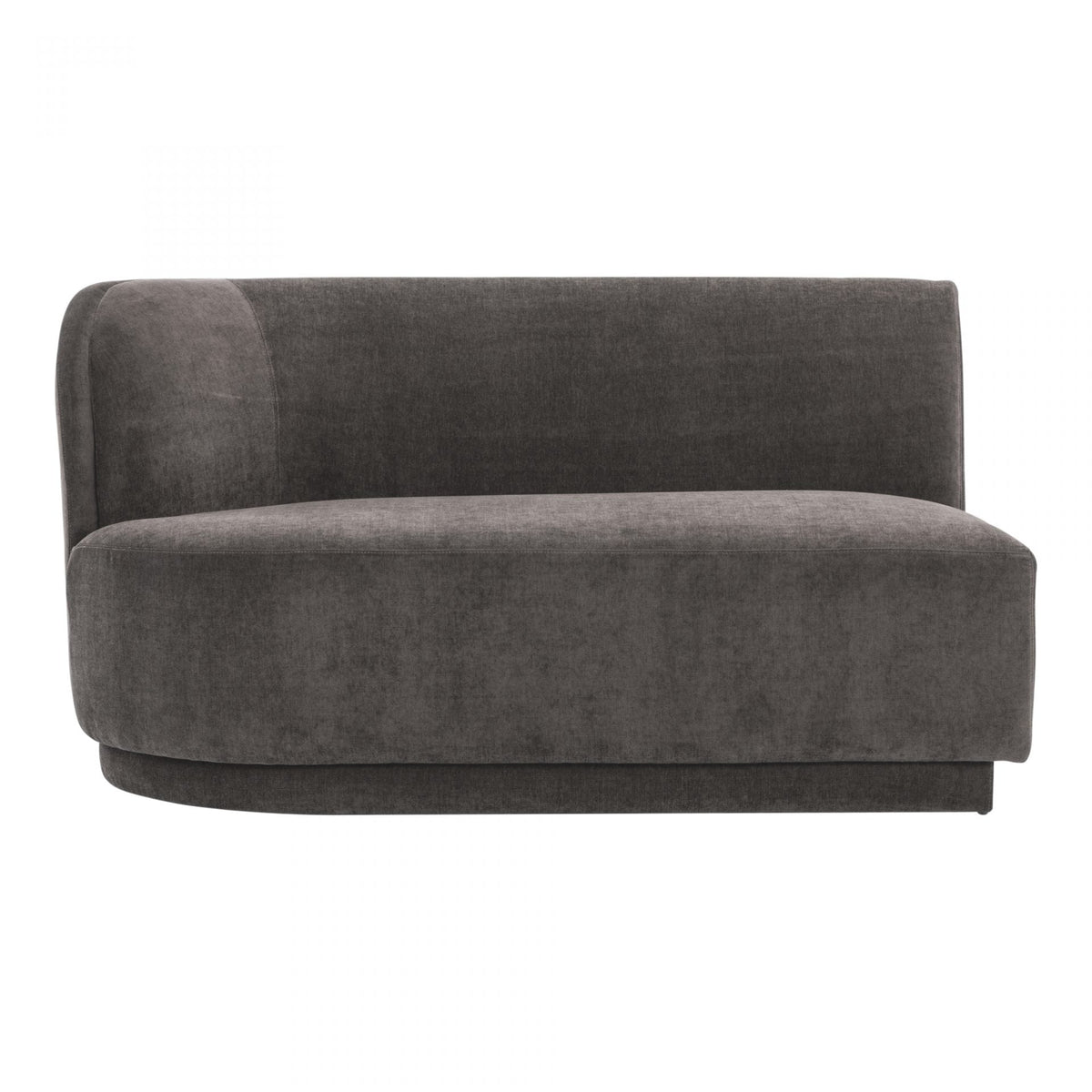 Yoon Chaise Left Umbra Grey Sofas & Loveseats| Moe's Home