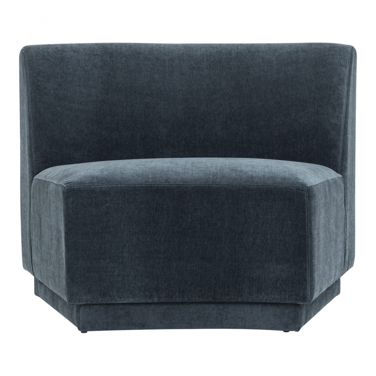 Yoon Slipper Chair Nightshade Blue Sectionals| Moe's Home