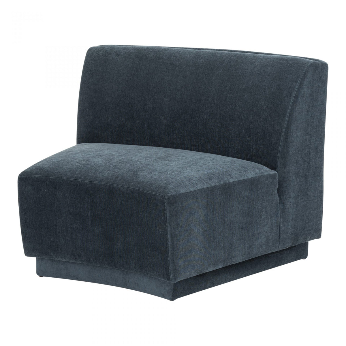 Yoon Slipper Chair Nightshade Blue Sectionals| Moe's Home