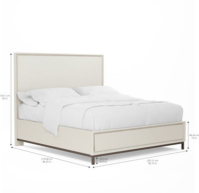 Blanc - King Panel Bed (6598992167008)