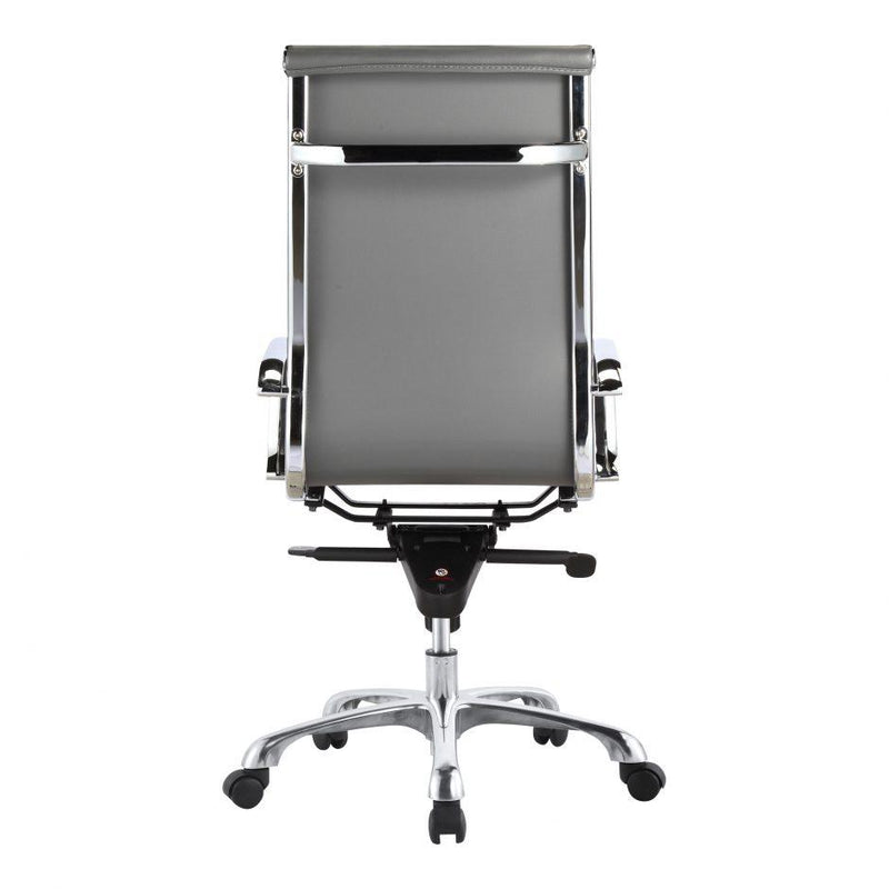 Omega Swivel Office Chair High Back Black - Al Rugaib Furniture (4583200784480)